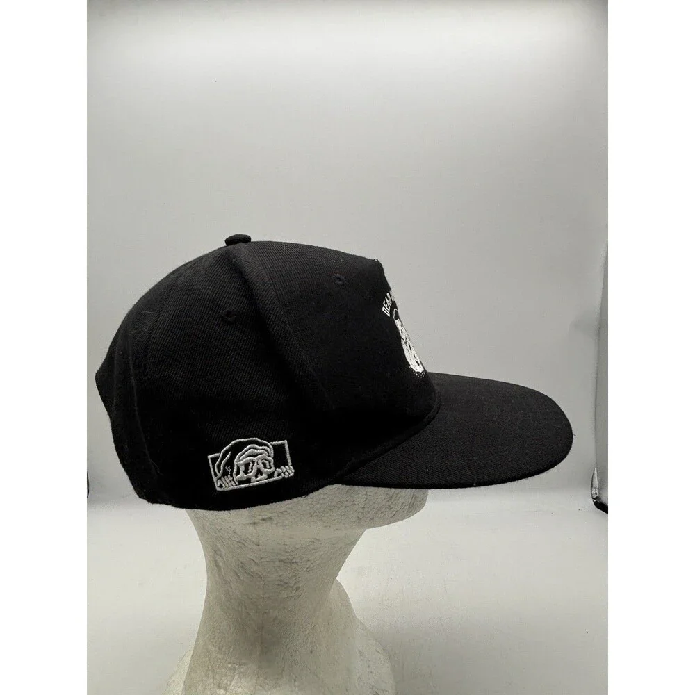 Lurking Class by Sketchy Tank Hat Dead Inside Grim Reaper Black Snapback Cap